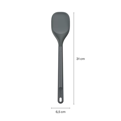 Zyliss Large Spoontula, Sustainable Wheat Straw/Silicone, Cooking Spoon Spatula Combi, Heat Resistant Silicone Head - Image 2