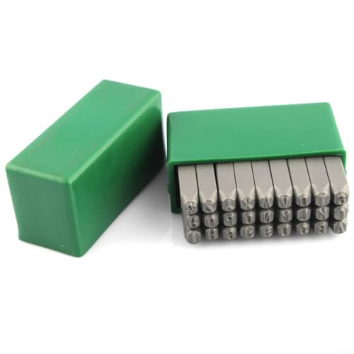 Herramientas de estampado de acero de 5 mm para marcado de metal resistente
