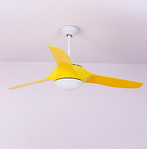 Ventilateur de plafond anti bruit avec éclairage LED pour chambre