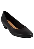 Comfortview Vida Pump Low Heel Women's Dress Shoes (Wide Widths Available) - 8 1/2 M, Black (Wide Widths Available)