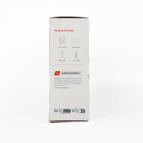 Izeeker Trail Camera, 32Mp 1080P Game Camera With 940Nm No Glow Night Vision Motion Activated 0.2S Trigger Time thumb #10