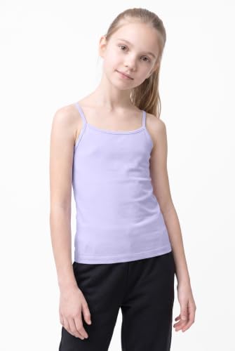Image of Kurve Girl's Sleeveless Tank Top - Stretch Undershirts Cami Camisole, UV Protective Fabric, Rated UPF 50+ (Made in USA)
