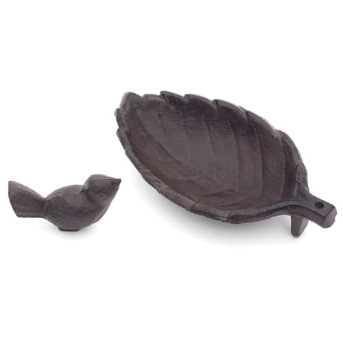 Incense-Holder-Incense-Stick-Holder-with-Ash-Catcher-Bird-Leaf-Cast-Iron-Incense-Burner-Key-Tray-Also-Suitable-for-Outdoor-Small-Wild-Bird-Feeders-Rustic-Farmhouse-Home-Decor Incense Holder Incense Stick Holder with Ash Catcher Bird Leaf Cast Iron Incense Burner Key Tray Also Suitable for Outdoor Small Wild Bird Feeders Rustic Farmhouse Home Decor