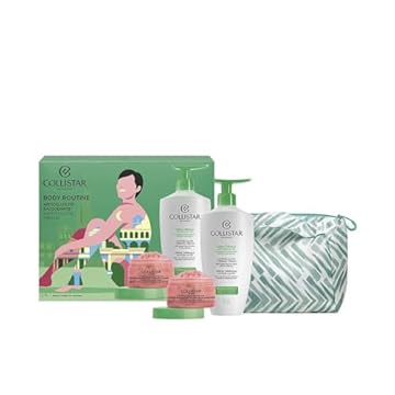 Collistar Cofanetto Corpo, Routine Corpo Anticellulite Rassodante, Kit Corpo Regalo con Pochette, Crema Termale Anticellulite 400ml + Talasso Scrub Rassodante 150 gr