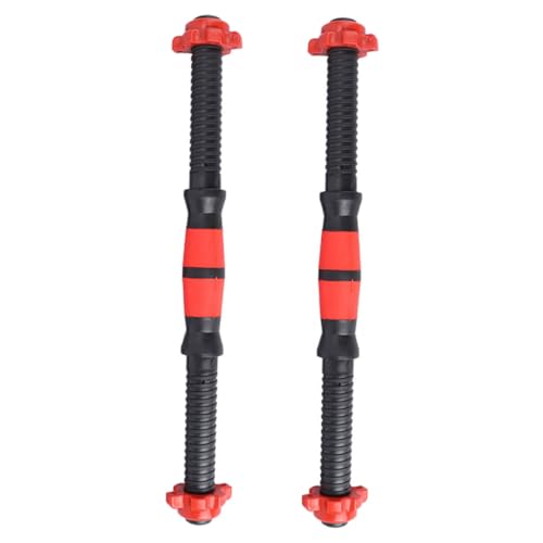 KESYOO 1 Set Dumbbell Bar Nuts Bar for Dumbbell Fitness Device Fitness Equipment Weightlifting Equipment Rod Pvc