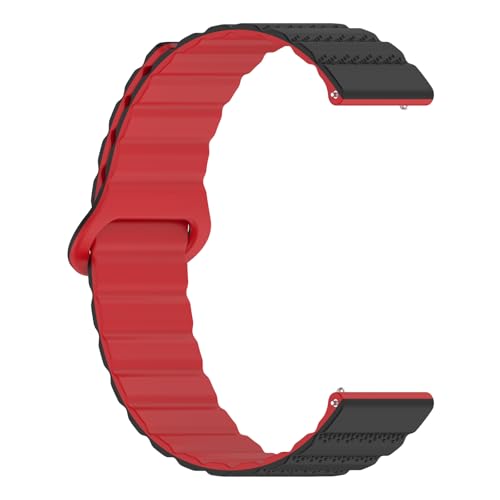 Correa de silicona con cierre magnético para reloj 18-22mm miniatura 1