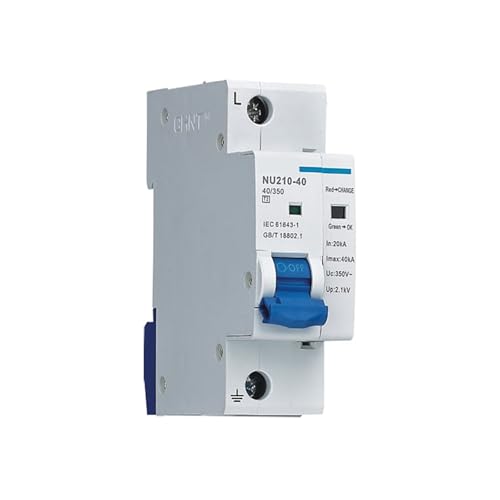 Parasurtenseur NU210-40 40/350F 1P protection foudre tableau monophasé