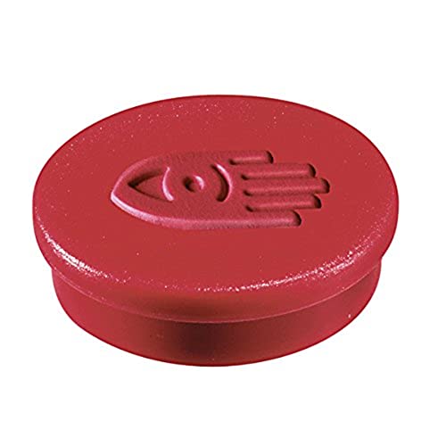 Image of Legamaster 30mm Magnets - Pack of 10 Red