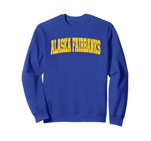 University of Alaska-Fairbanks Nanooks School Name Arch Sweatshirt