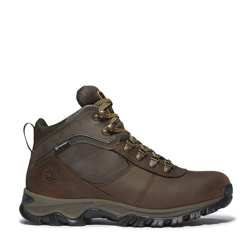 Timberland Timberland Men's Mt. Maddsen Anti-Fatigue Hiking Wateproof Leather Hiking Boot, Dark Brown Full-Grain, 12 Medium