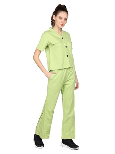 Image of CHKOKKO Women Jogging Suit Casual Summer Track Suit Co-Ord Set