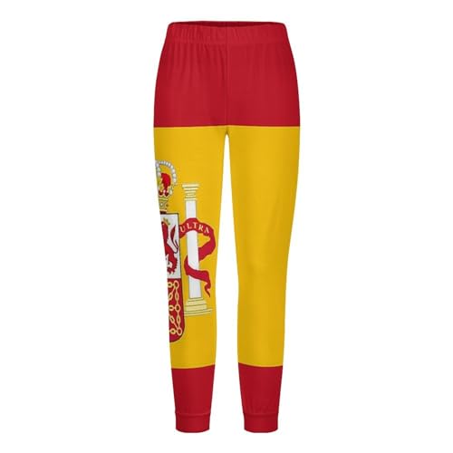 Flag of SpainChildren's Home Pajamas, Simple And Versatile, Suitable for Daily Wear120CM4