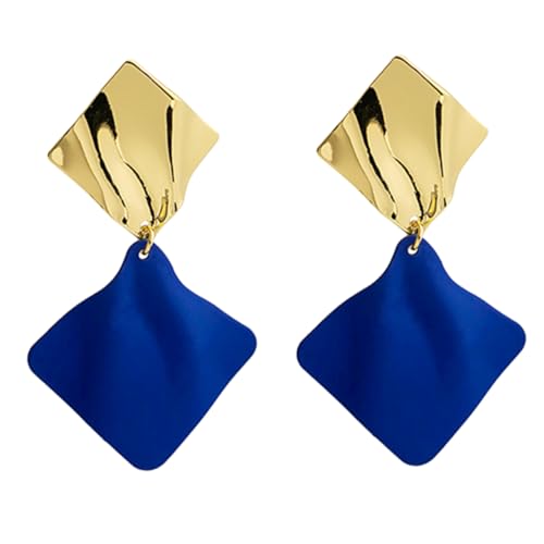 Boucles d'oreilles Rhombus pour femmes légères à porter au quotidien