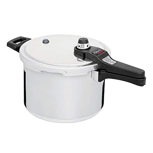 Panela de Pressão 6 Litros Polida 6 Sistemas de Segurança