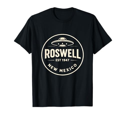 Klassischer UFO-Vorfall in Roswell, New Mexico, Verschwörungsgläubiger T-Shirt