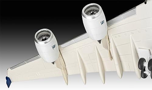 Revell Modellbausatz Airbus A380 I Der Gigant der Lüfte zum Selberbauen I Maßstabsgetreue Nachbildung im Maßstab 1:288 I Detailreich mit 47 Teilen I Für Modellbau-Einsteiger ab 10 Jahren