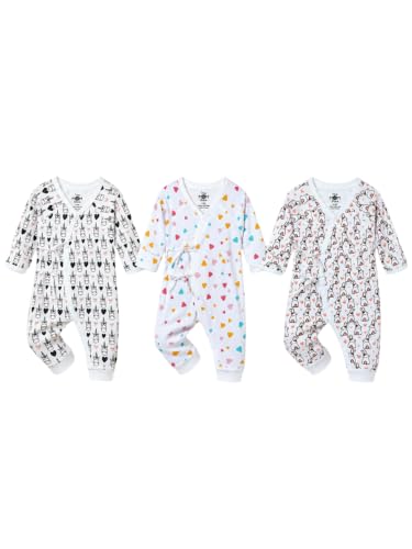 Image of The Mom Store Baby Romper Jabla Style Combo For Boys And Girls | Cotton | Soft Infant Bodysuit | Trendy Stylish Sleepwear For Newborn Baby | Printed | Unisex Comfortable Everyday Baby Wear