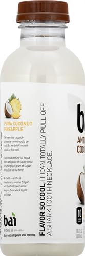 Bai Cocofusions Puna Coconut Pineapple, Antioxidant Infused Beverage, 18 Fl Oz