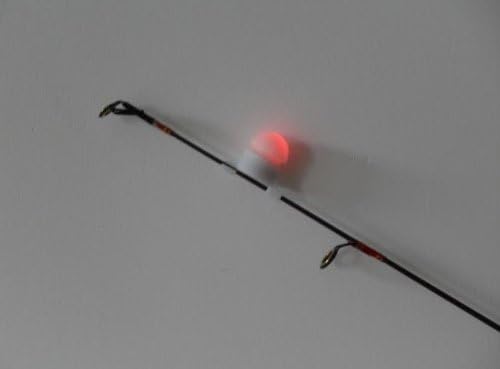 Prettyui Sea Fishing LED Rod tip Night Light Strike Alert Glow Stick bite Alarm