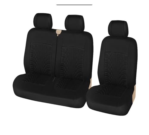 Housses de siège de voiture 2+1 en tissu robuste pour fourgon Peugeot Expert