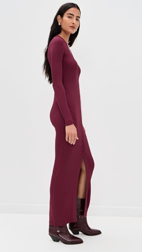 STAUD Women's Maxi Shoko Sweater Dress4