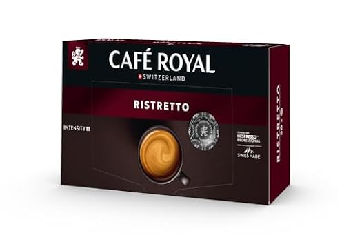 Café Royal Ristretto 50 Dosettes de Café Compatibles avec Nespresso (R)* Business Solutions (R)*, Intensité 9/10, 300g | Ya disponible en tu tienda friki favorita! En mundofriki.es!