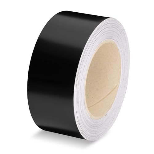 Satin Black Auto Car Vinyl Wrap for Black Out Chrome Delete Window Trim Door Trim Cut from Authentic 3M 2080 2" x25Ft