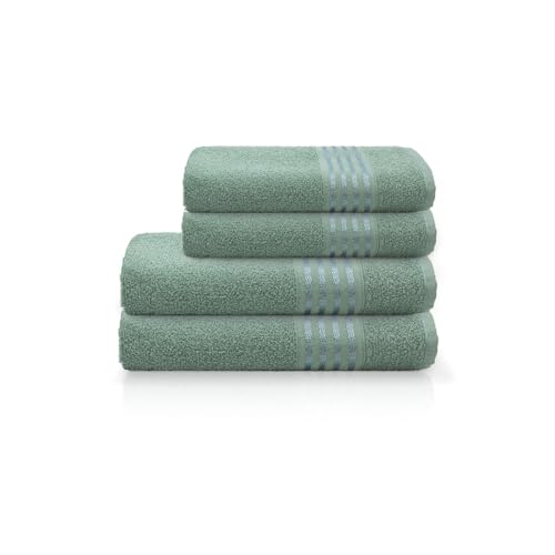 Camesa Jogo de Banho Decor Especial 4 peças - Verde Camesa Jogo de Banho Decor Especial 4 peças - Verde