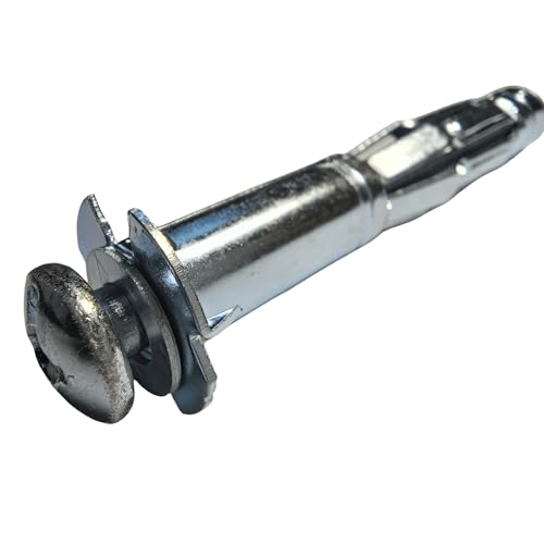 SANTIE Hollow Wall Anchors Bolts (3/16x1-1/2 Short) - 15 PC for Wall Thickness : 3/8