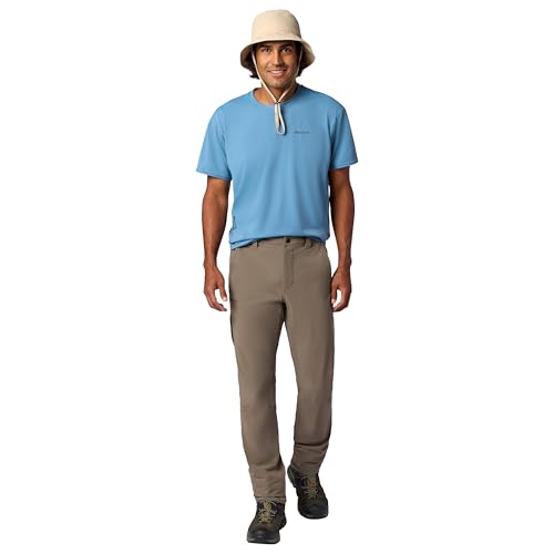 Image of MARMOT Men's Air Exchange UPF 50 Short Sleeve Crew Neck Shirt - Breathable, Moisture Wicking