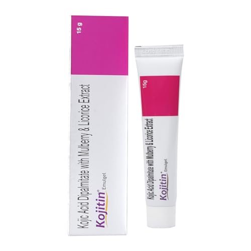 Image of KLM Kojitin Emulgel, 15gm| Advanced Skin Lightening & Protection Formula |Dermatologist-Recommended