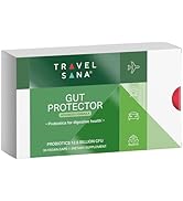 TRAVELSANA Travel Probiotics for Digestive Health, Immune Support &amp; Occasional Traveler’s Diarrhe...