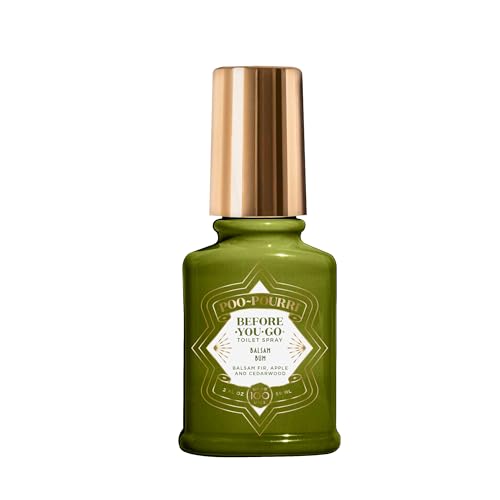 Poo-Pourri Deck The Stalls Gift Set, Berry and Bright 2 Fl Oz and Balsam Bum 2 Fl Oz - Cranberry, Cinnamon, Balsam Fir and Cedarwood