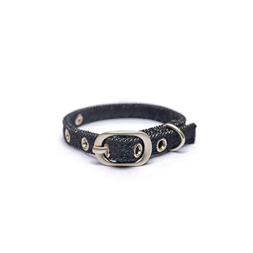 PetWale Cat Collar Black Denim (B08MV6537P) Amazon Price History, Amazon Price Tracker