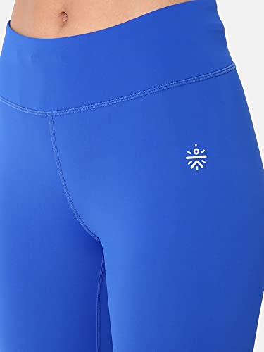 Image of CULT Women's Solid Polyester 4-Way Stretch, AbsoluteFit Training Tights, Moisture-Wicking, Leggings for Sports, Gym, Active Wear