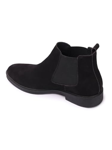Image of Carlton London Men's Chelsea Slip-On Round Toe Comfortable Boot
