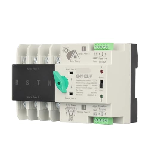 Onduleur photovoltaïque ATS pour éliminer les coupures avec le transfert automatique 100A