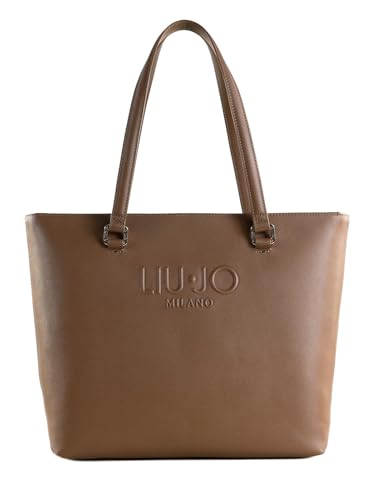 Liu Jo bolso shopper bolso de hombro Halona ESC Tote Bag Suede marrón