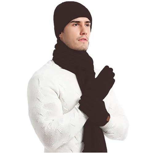Écharpe gants bonnet pour le ski et les trajets quotidiens sous la neige - 3