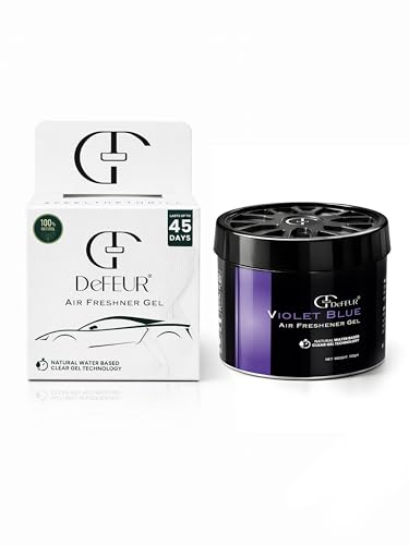 Image of Blue Voilet Gel Car Perfume - Lavender Violet Freshness | Long-Lasting 45 Days | Luxury Gel Car Air Freshener