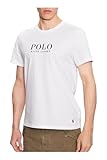 Ralph Lauren Camiseta de hombre blanca informal con estampado de logotipo M