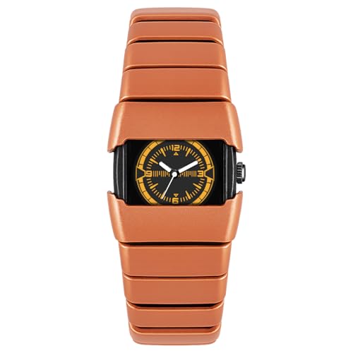 Image of PAPIO Stylish Rectangle Dial Analogue Watch | Premium Plastic Strap | Fashion Unisex Wrist Watch for Men, Boys, Women