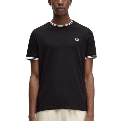 Polo para hombre, de la marca Fred Perry Negro Negro ( XS