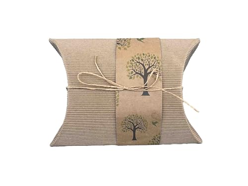 Biodegradable Water Soluble Cremation Urn Tree and Bird Design 40 Cubic Inch Capacity Natural Hemp Human & Pet Ashes