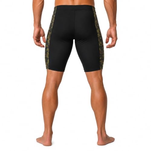 Image of NINQ Mens 2 Pack Polyester Yoga Short Men Summer Running Gym Sports Shorts with Pockets Shorts for Men (in, Alpha, 2XL, Regular, BLACK2)