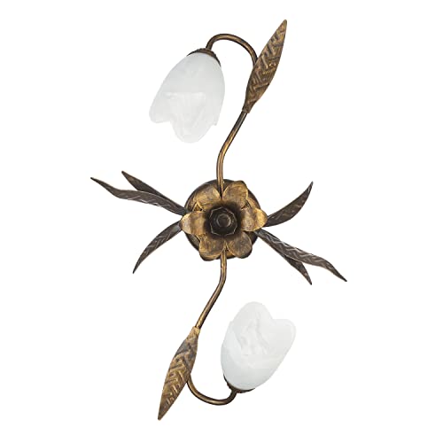 Onli 4240/PL2 Applique/Lampada da Parete, Marrone