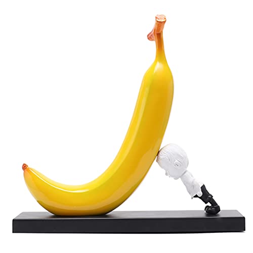 Sculpture banane garçon accueil créatif pour étude moderne