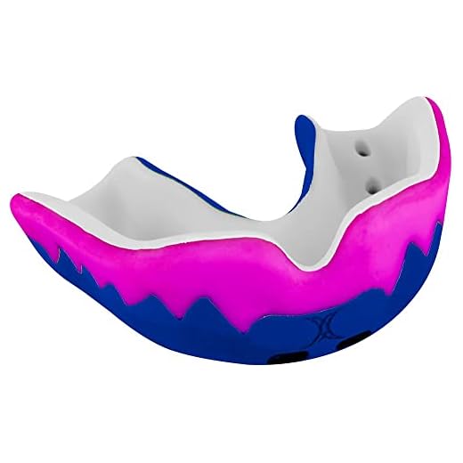Gilbert Zahnschutz für Kinder – Viper Pro 3 Marineblau / Rosa