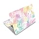 PLIGREAT Laptop Aufkleber Mit Aquarell Textur Bunte Laptop Aufkleber Skins Abziehbilder Passend Für 12 13 13.3 14 15 Laptops Universell Abnehmbar Vinyl Notebook Kunstschutz Netbook PC Abdeckung