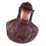 PRETYZOOM Acid and Alkali Resistant Oil Mask with Neck Cover Protective Cloak for Head and Neck for Industrial Use and Special Environments